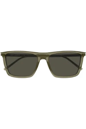Saint Laurent Sonnenbrille mit eckigem Gestell