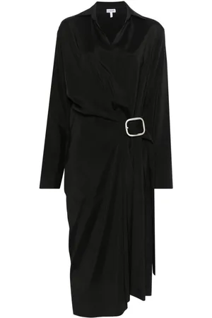 Loewe Midikleid mit Gürtel