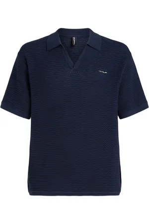 Karl Lagerfeld Gehäkeltes Hotel Karl Poloshirt