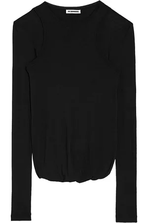 Jil Sander T-Shirt mit rundem Ausschnitt