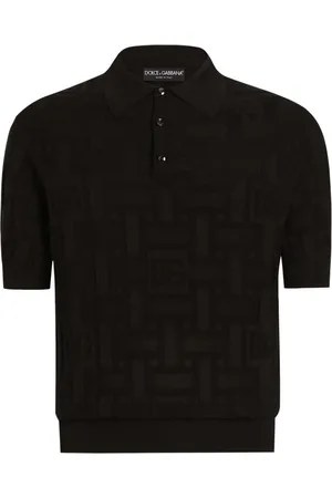 Dolce & Gabbana Poloshirt mit Jacquard-Logo