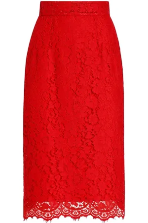 Dolce & Gabbana Midirock aus Spitze