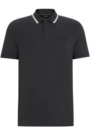 HUGO BOSS Poloshirt mit Logo-Applikation