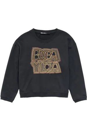 Bimba y Lola Sweatshirt mit Logo-Stickerei