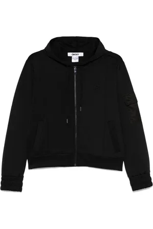 DKNY Hoodie aus Scuba-Jersey