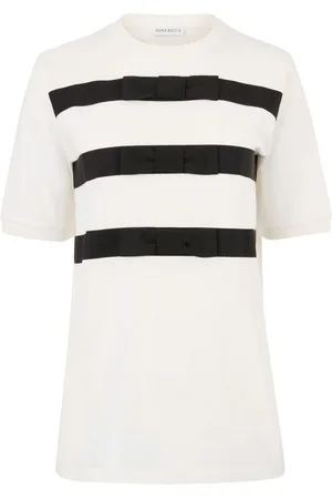 Nina Ricci T-Shirt mit Schleifendetail