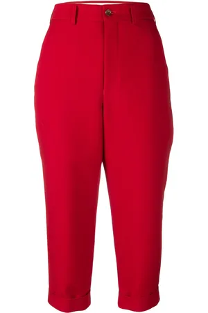 Comme des Garçons Schmale Cropped-Hose
