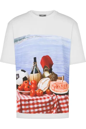 Moschino T-Shirt mit Foto-Print