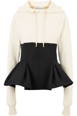 Nina Ricci Hoodie mit Schößchen