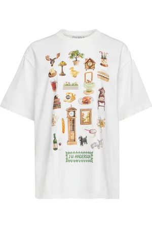 J.W.Anderson T-Shirt mit Diorama-Print