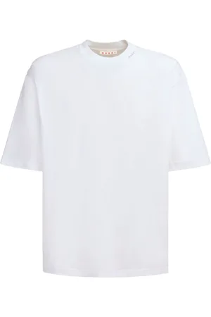 Marni T-Shirt mit Logo-Stickerei