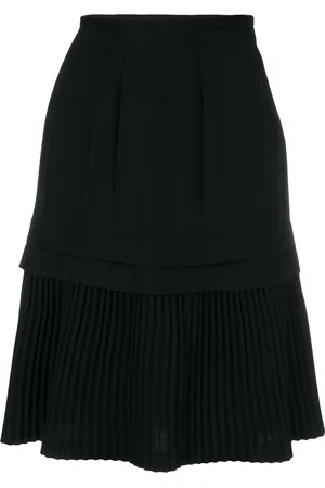 Comme des Garçons Rock mit Plissee