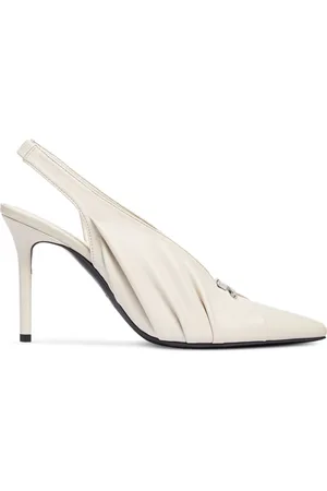 Courrèges Drapierte Slingback-Pumps