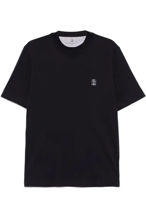 Brunello Cucinelli T-Shirt mit Logo-Print