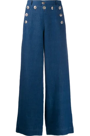 Jean Paul Gaultier 1990s Hose im Mariner-Look