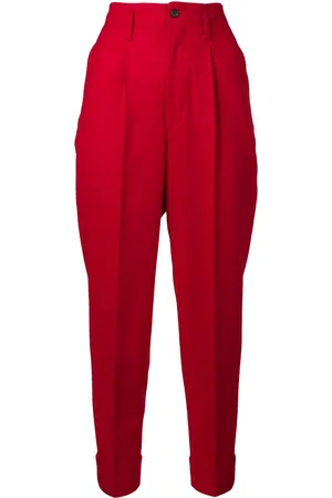 Comme des Garçons Hose mit hohem Bund