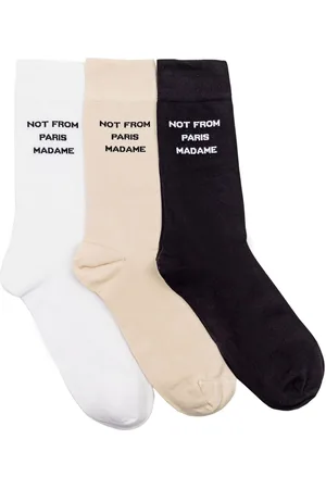 Drôle de Monsieur 3er-Set Intarsien-Socken