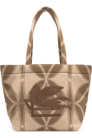 Etro Shopper mit Logo-Stickerei