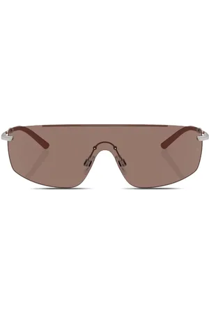 Oliver Peoples R-5 Sonnenbrille mit durchgehendem Glas
