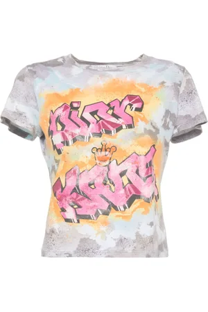 Dior 2000s T-Shirt mit grafischem Print