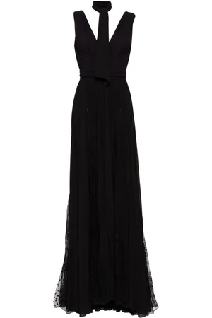 Saiid Kobeisy Kleid mit Falten