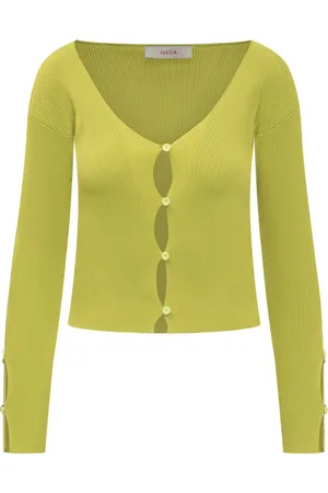 Jucca Fein gerippter Cardigan