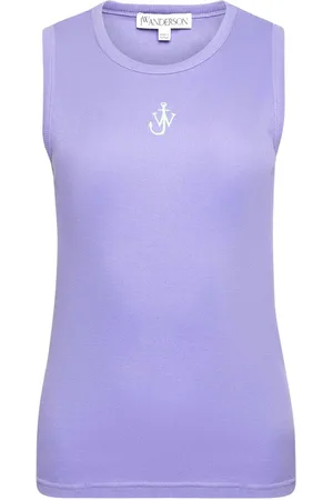 J.W.Anderson Top mit Logo-Stickerei