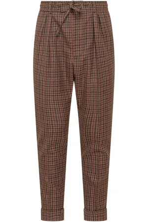 GABRIELE PASINI Karierte Hose
