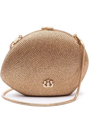 Isla Ibiza Clutch mit Kristallverzierung