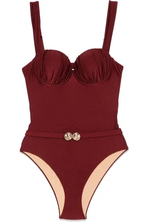 Noire Swimwear Mahogany Badeanzug