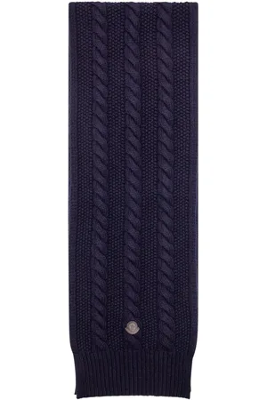Moncler Schal mit Zopfmuster