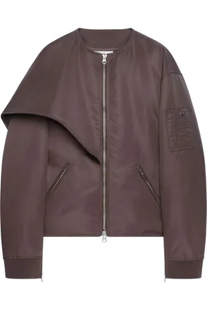 Courrèges Bomberjacke mit Schleifenkragen
