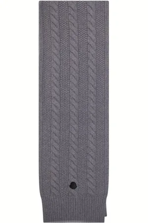 Moncler Schal mit Zopfmuster
