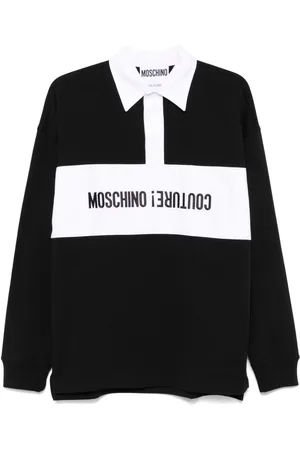 Moschino Poloshirt mit Logo-Stickerei