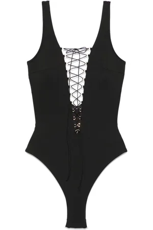 Noire Swimwear Badeanzug mit Schnürung