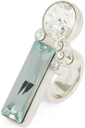 Jil Sander Ring mit Kristallen