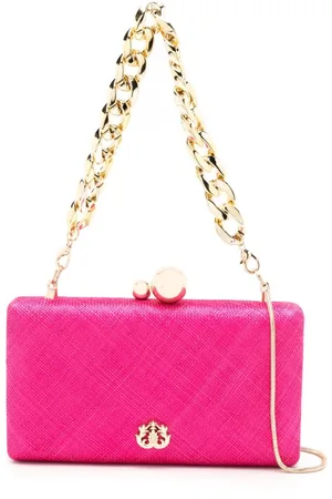 Isla Ibiza Schultertasche mit Logo-Schild