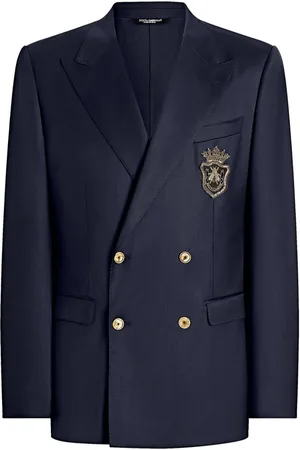 Dolce & Gabbana Sakko mit Logo-Applikation