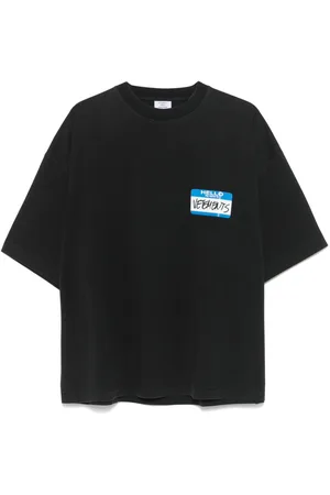 Vetements T-Shirt mit "My Name Is "-Print