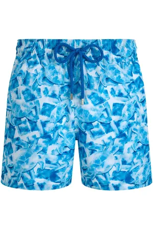 Vilebrequin Badeshorts mit Iced Turtles-Print