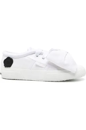 Viktor & Rolf X Superga Flatform-Sneakers mit Schleifendetail