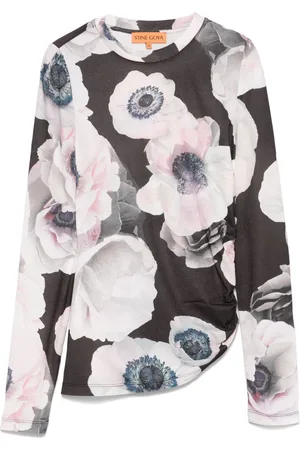 STINE GOYA Asymmetrisches Langarmshirt