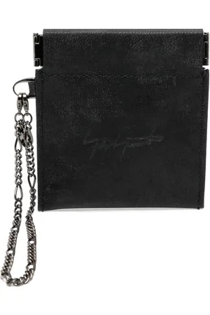 YOHJI YAMAMOTO Münztäschchen aus Leder