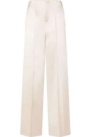 Serafini Satinhose mit geradem Bein