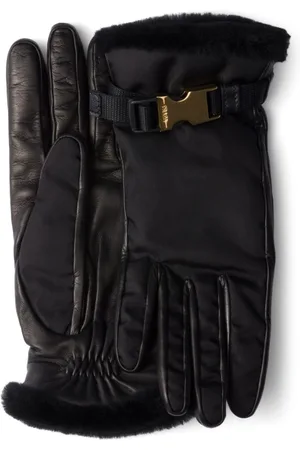Prada Handschuhe aus Re-Nylon