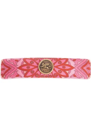 Etro Haarspange mit Logo-Schild