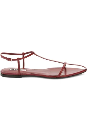 Jil Sander Flache Sandalen