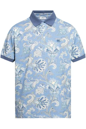 Etro Poloshirt mit Paisley-Print