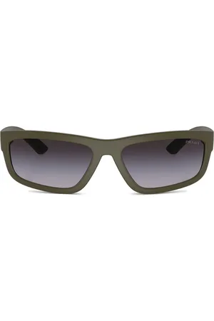 Prada Sonnenbrille mit eckigem Gestell