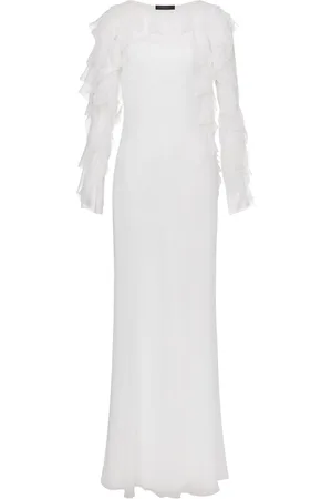 Alberta Ferretti Kleid mit Rüschen